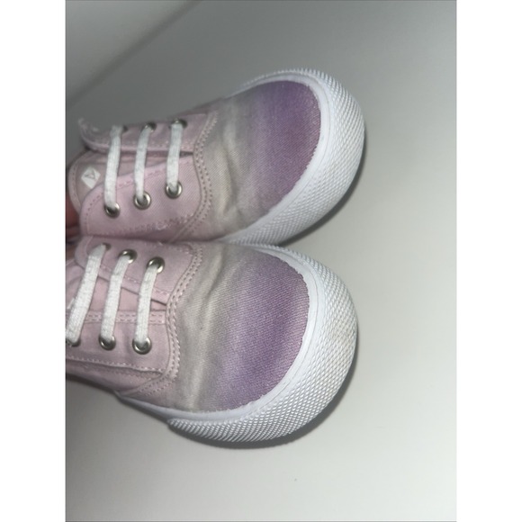 Sperry Girls Pastel Purple Ombré Toddler Shoes Size 10.5 - Picture 4 of 9